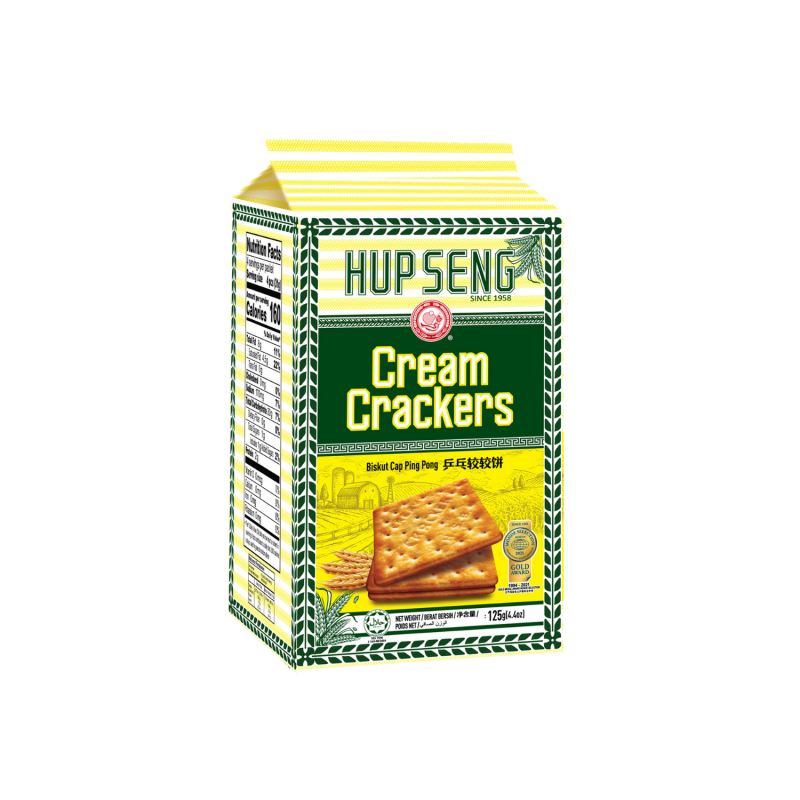 Hup Seng Cream Cracker Mini 125g Ja Lan Tiong